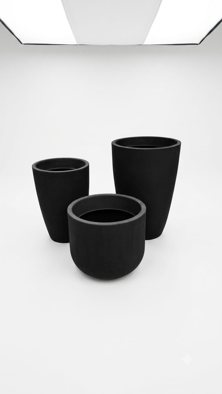 Polietileno — Vasos na Alameda Jardins