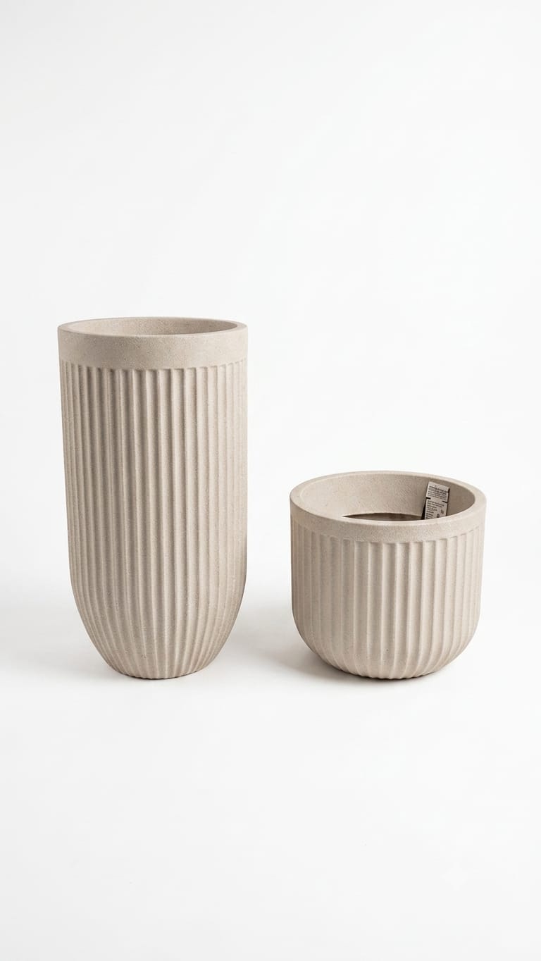 Vasos disponíveis na Alameda Jardins