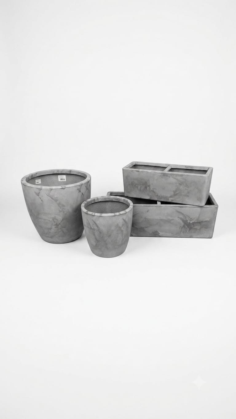 Vasos disponíveis na Alameda Jardins